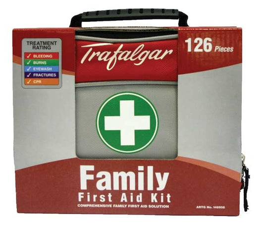 Trafalgar Family First Aid Kit 126pce