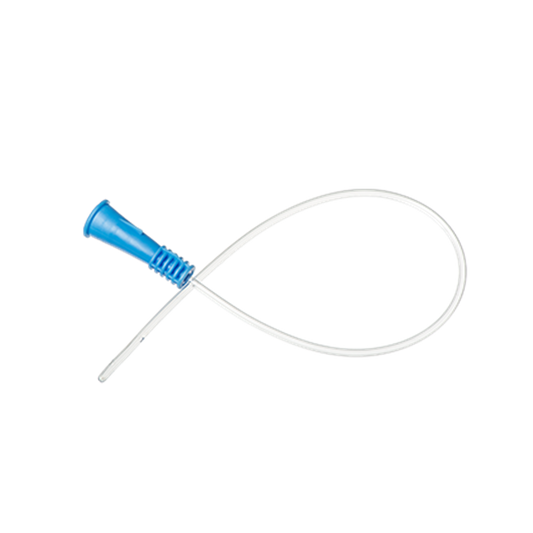 Hydrophilic Coated Nelaton Catheter, 30cm (Paediatric), 8Fr (Light Blue)